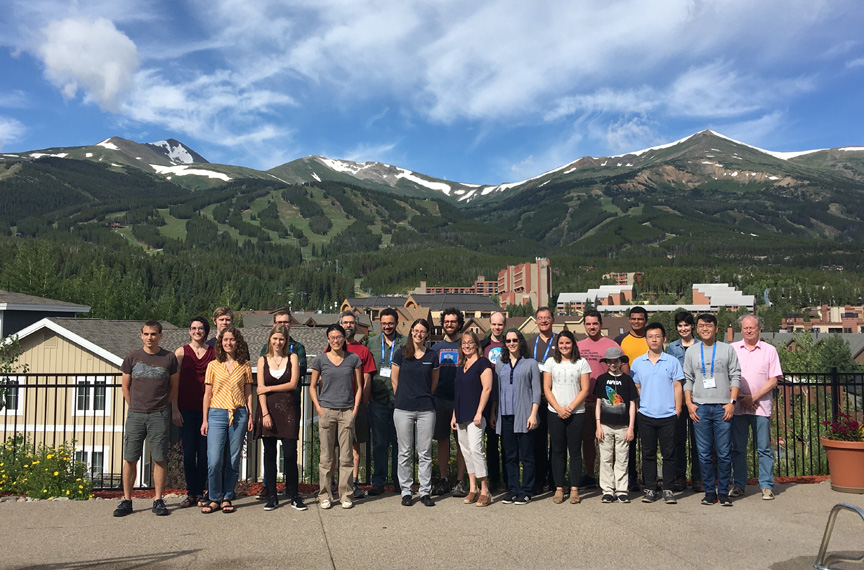 Group photo, user workshop 2019